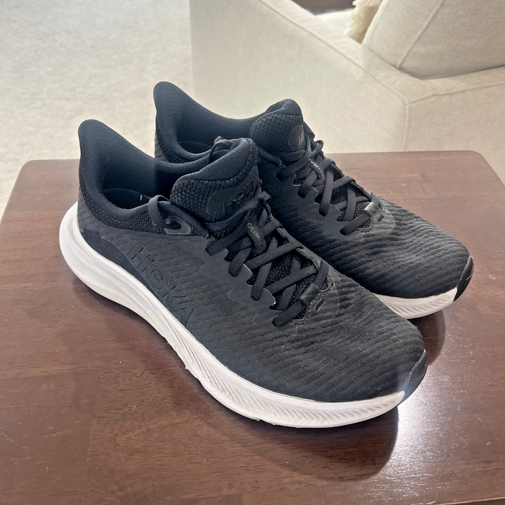Hoka One One W Solimar Black White Size 9.5B